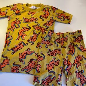 Hanna Andersson Tiger Short Pajama Set 140(10)
